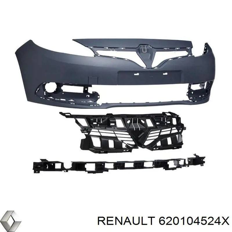 Бампер на авто Renault (RVI) 620104524X ціна, від 173.70 USD