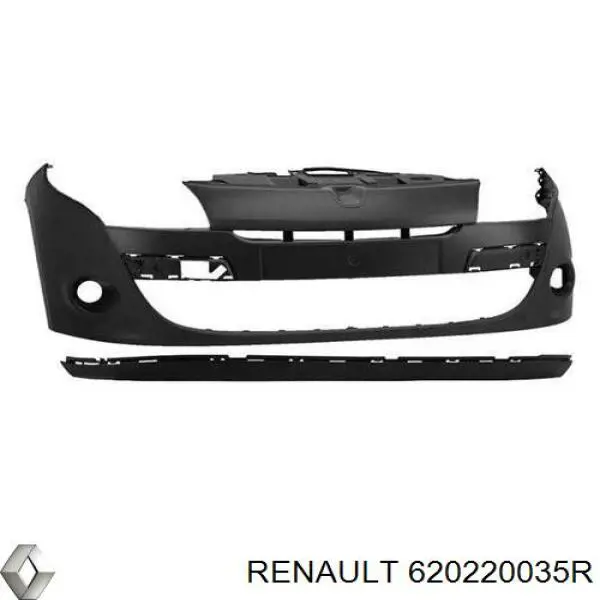 Бампер на авто Renault (RVI) 620220035R ціна, від 156.98 USD