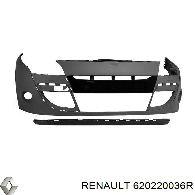 Бампер на авто Renault (RVI) 620220036R ціна, від 255.50 USD