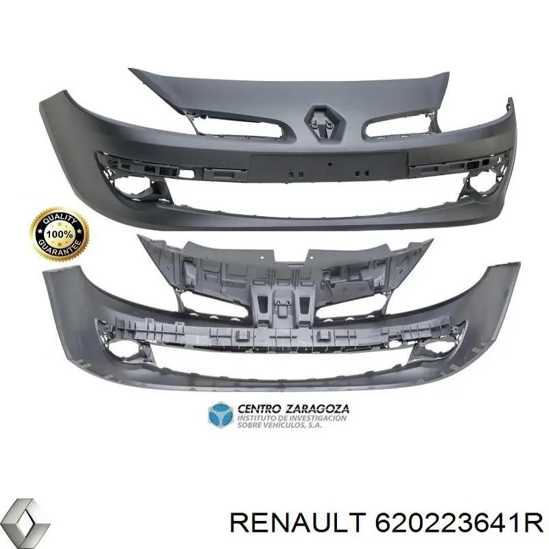 620223641R Renault (RVI) Бампер передній в зборі