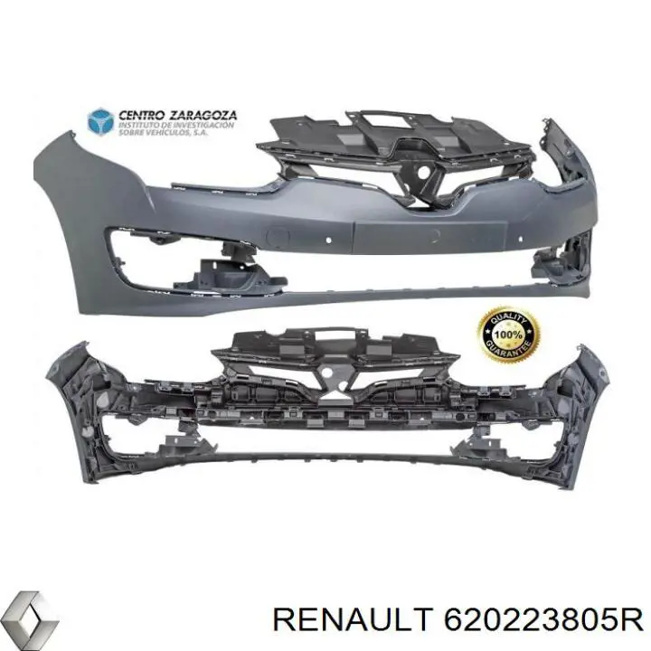 Бампер на авто Renault (RVI) 620223805R ціна, від 560.58 USD