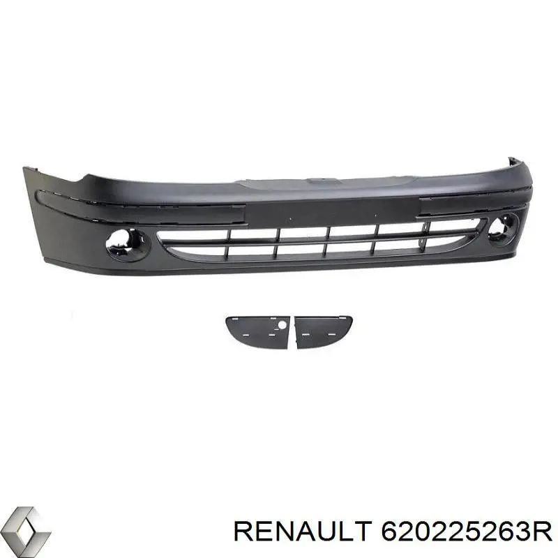 620225263R Renault (RVI) Бампер передній в зборі