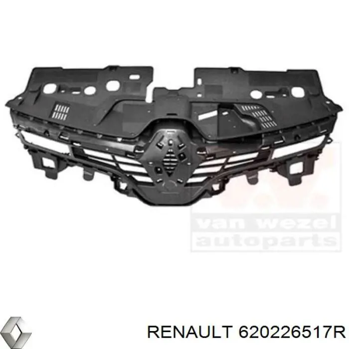 620226517R Renault (RVI) Бампер передній в зборі