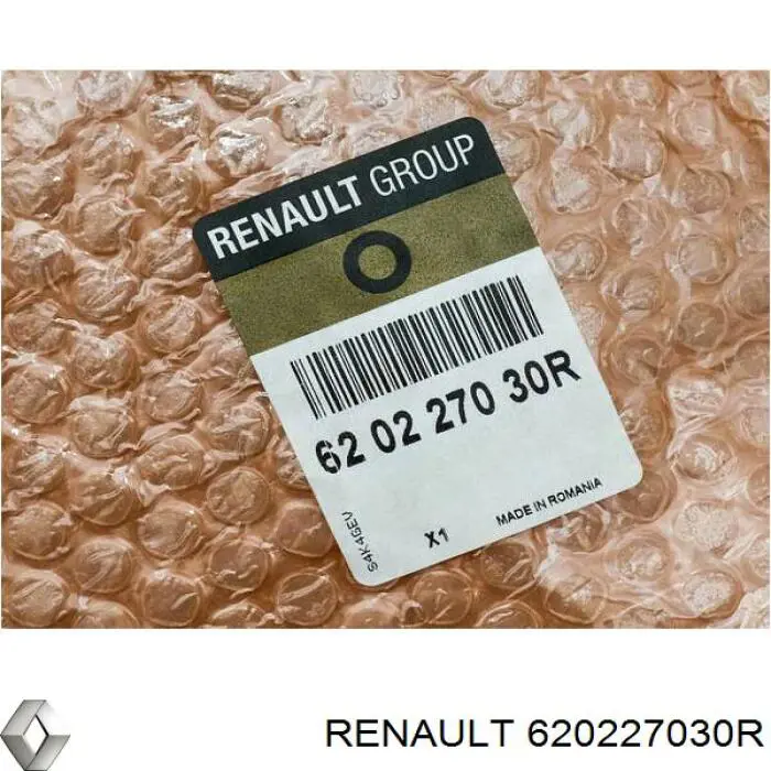 Передній бампер на Renault Duster HM