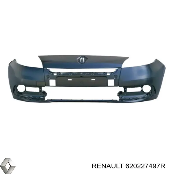 Передній бампер на Renault Scenic III 