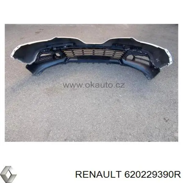 Бампер передній, верхня частина Renault (RVI) 620229390R ціна, від 53.66 USD