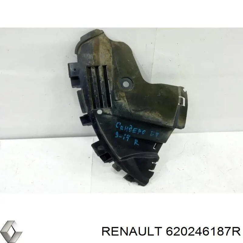 Захист бампера переднього, правий 620246187R Renault (RVI)