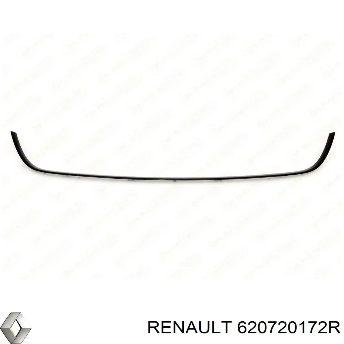 Молдинг решітка бампера переднього Renault (RVI) 620720172R ціна, від 48.63 USD