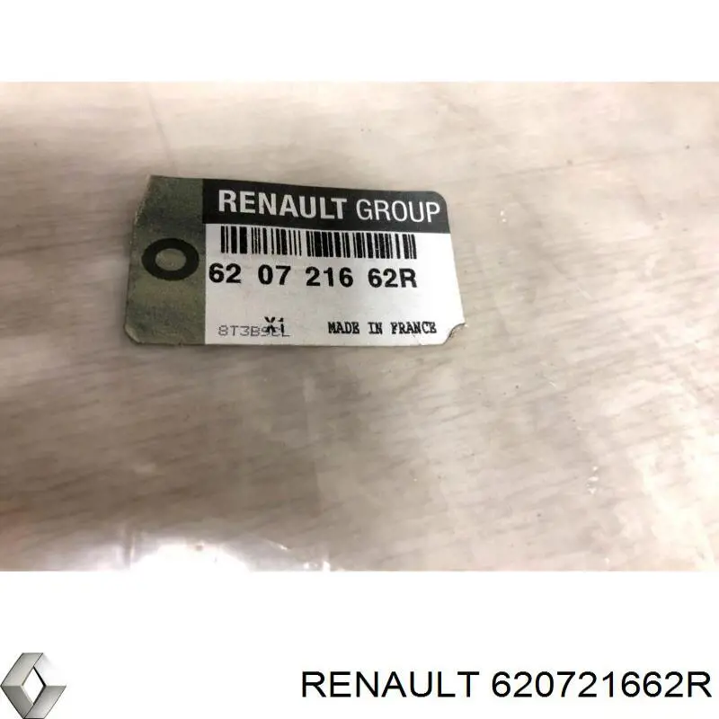 620721662R Renault (RVI) Захисна губа бампера переднього