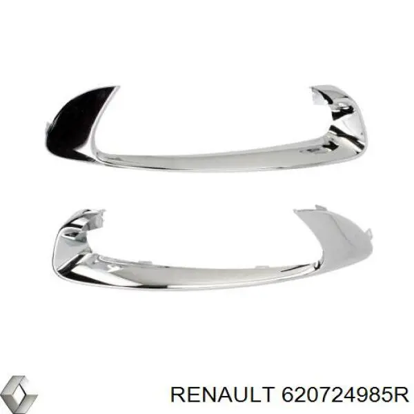 Обід (окантовка) фари протитуманної 620724985R Renault (RVI)