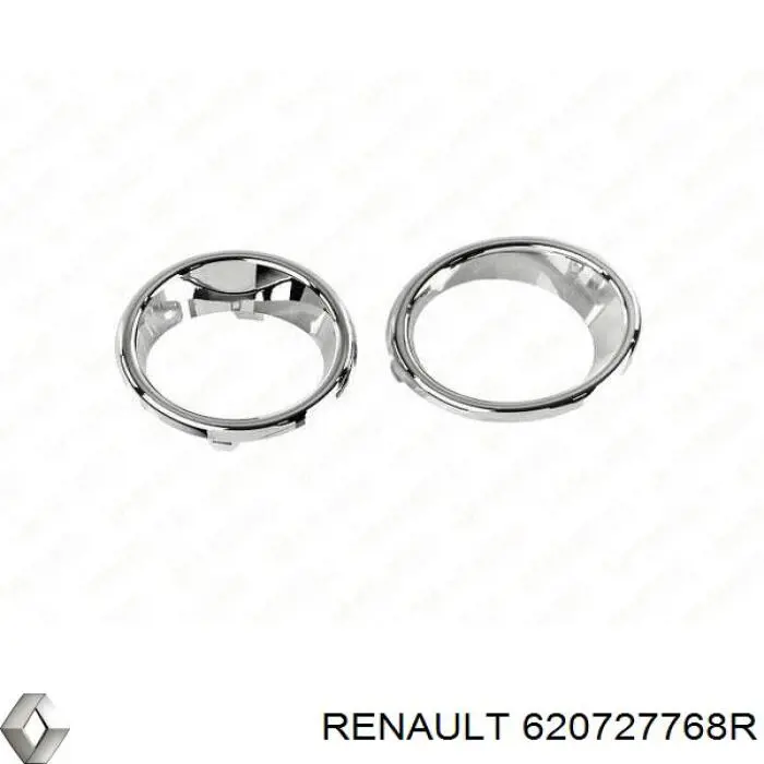 Ободок протитуманки Renault (RVI) 620727768R ціна, від 86.14 USD