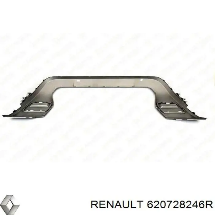 Накладка (рамка) решітки радіатора Renault (RVI) 620728246R ціна, від 129.51 USD
