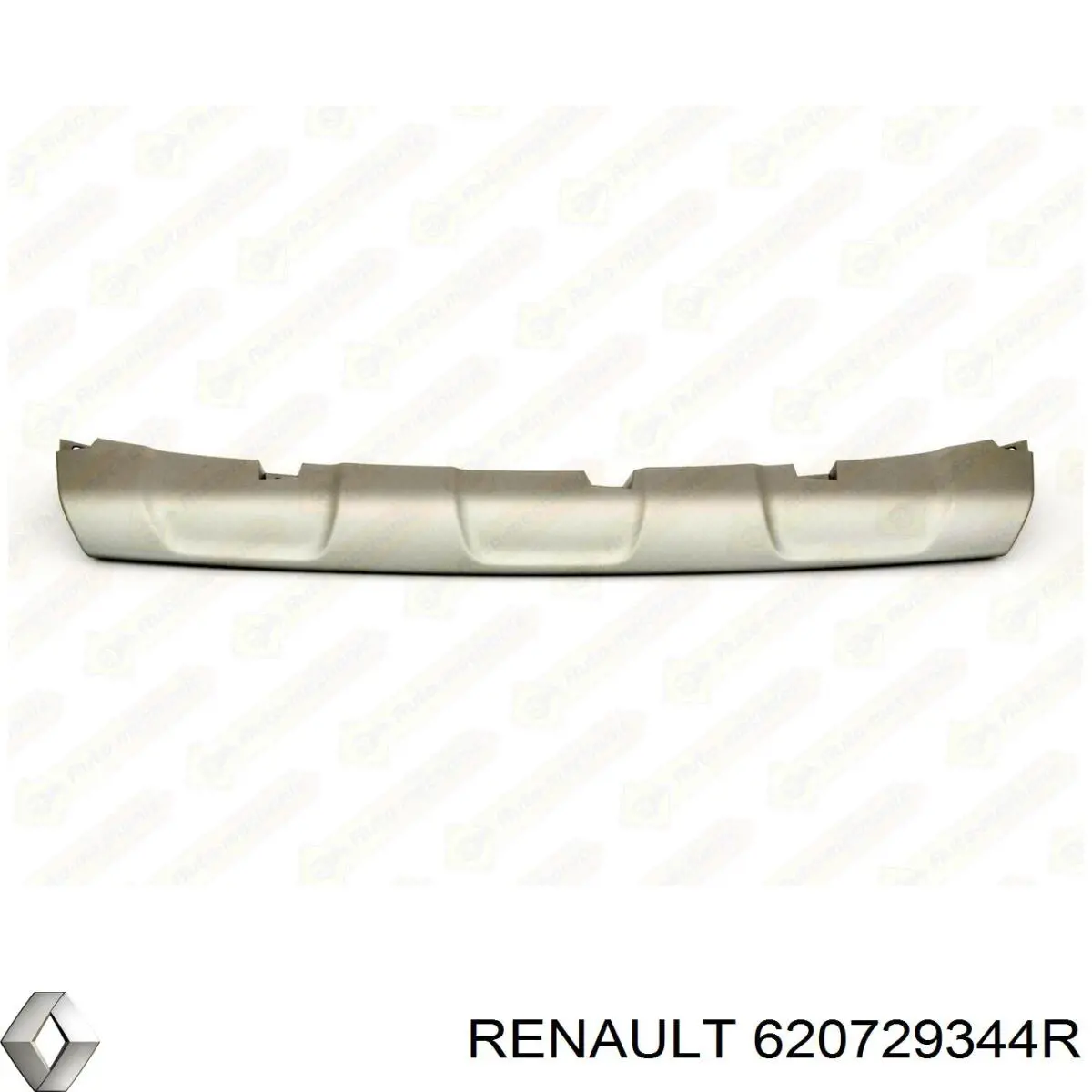 Накладка бампера переднього, центральна Renault (RVI) 620729344R ціна, від 31.67 USD