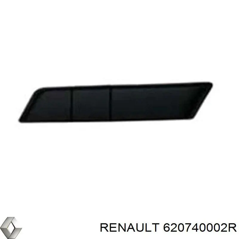 620740002R Renault (RVI) Молдинг решітки переднього бампера, правий