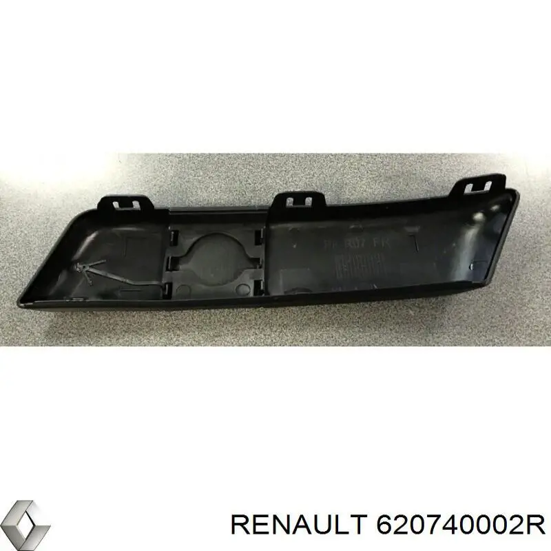 Молдинг решітки переднього бампера, правий Renault (RVI) 620740002R ціна, від 17.15 USD