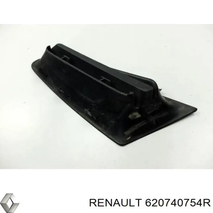 Купити 620740754R Renault (RVI) Заглушка/ решітка протитуманних фар бампера переднього, права