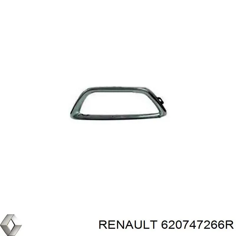 620747266R Renault (RVI) Ободок/окантовка фари протитуманной, правий