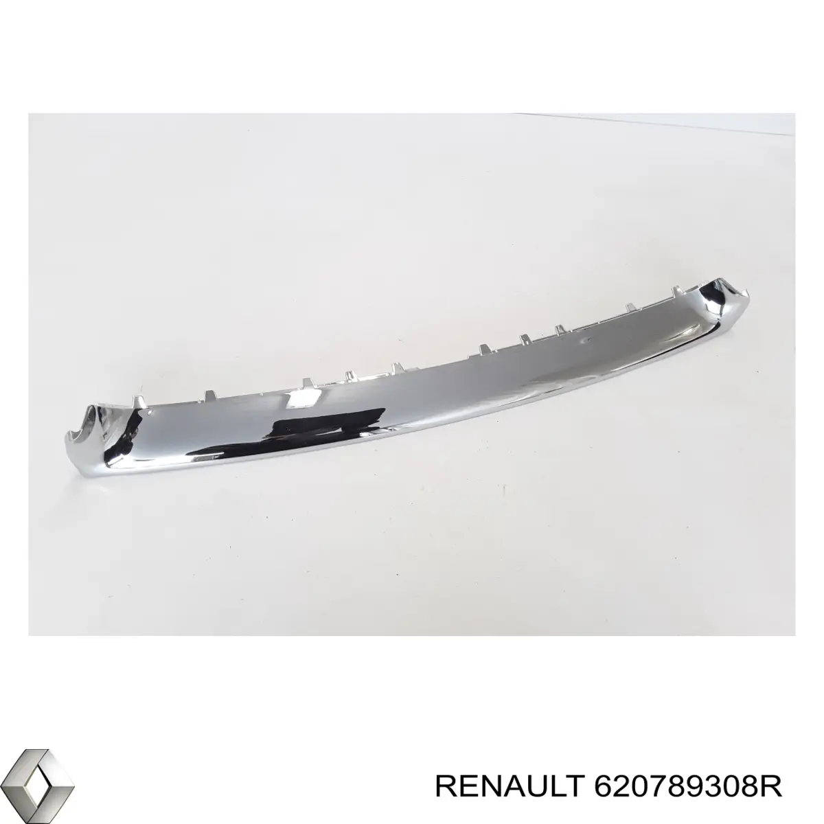 Молдинг решітки переднього бампера, верхній Renault (RVI) 620789308R ціна, від 52.45 USD