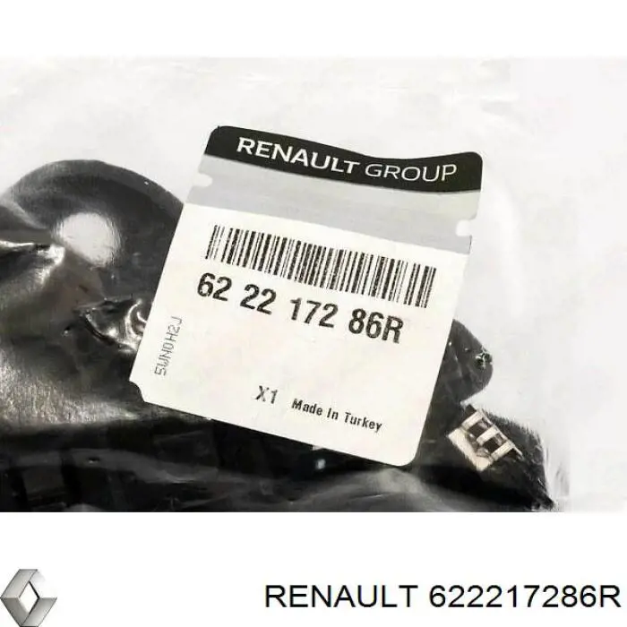 Комплект кронштейнів/кріплень переднього бампера Renault (RVI) 622217286R ціна, від 7.50 USD