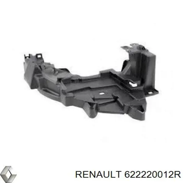 Праве кріплення переднього бампера Renault (RVI) 622220012R ціна, від 23.42 USD