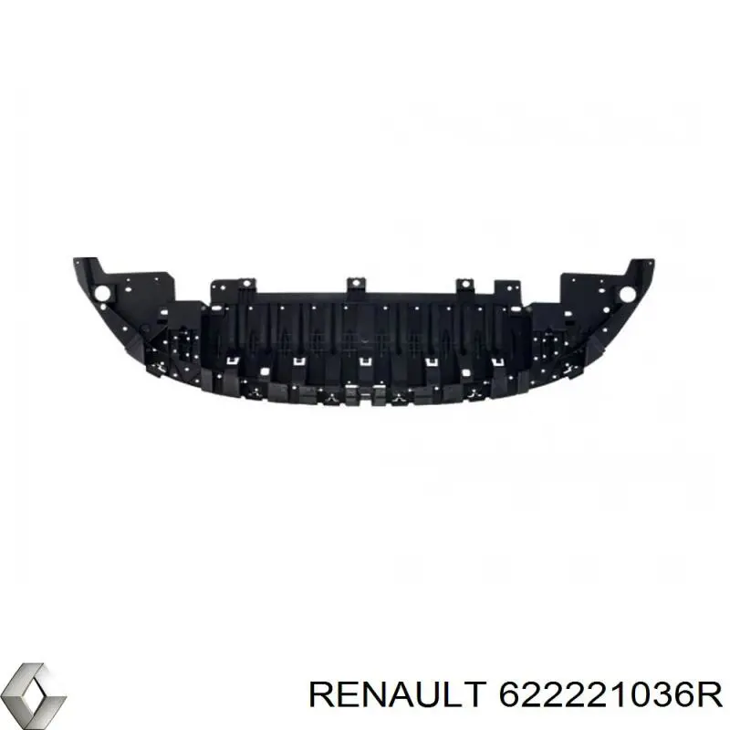 Кронштейн бампера переднього, правий 622221036R Renault (RVI)