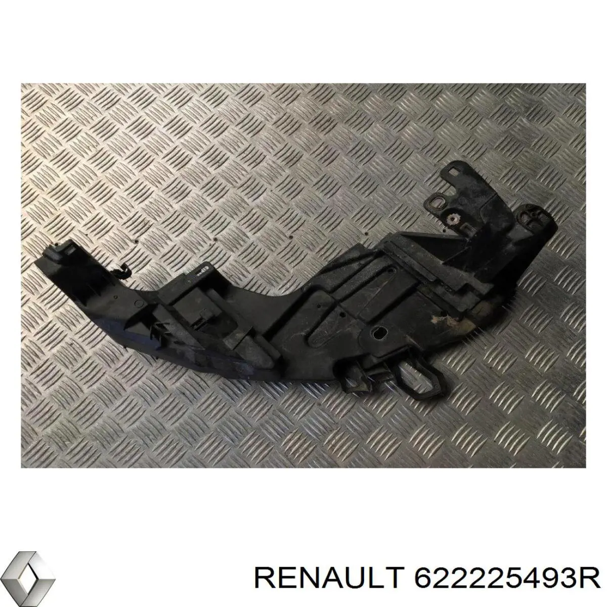 Кронштейн-адаптер кріплення фари передньої, правої Renault (RVI) 622225493R ціна, від 52.36 USD