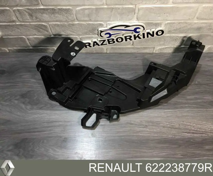Купити 622238779R Renault (RVI) Кронштейн-адаптер кріплення фари передньої, лівою