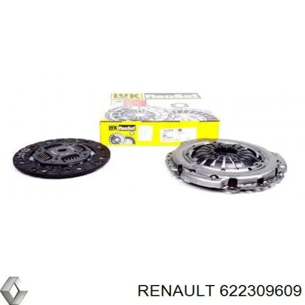 Комплект зчеплення (3 частини) 622309609 Renault (RVI)