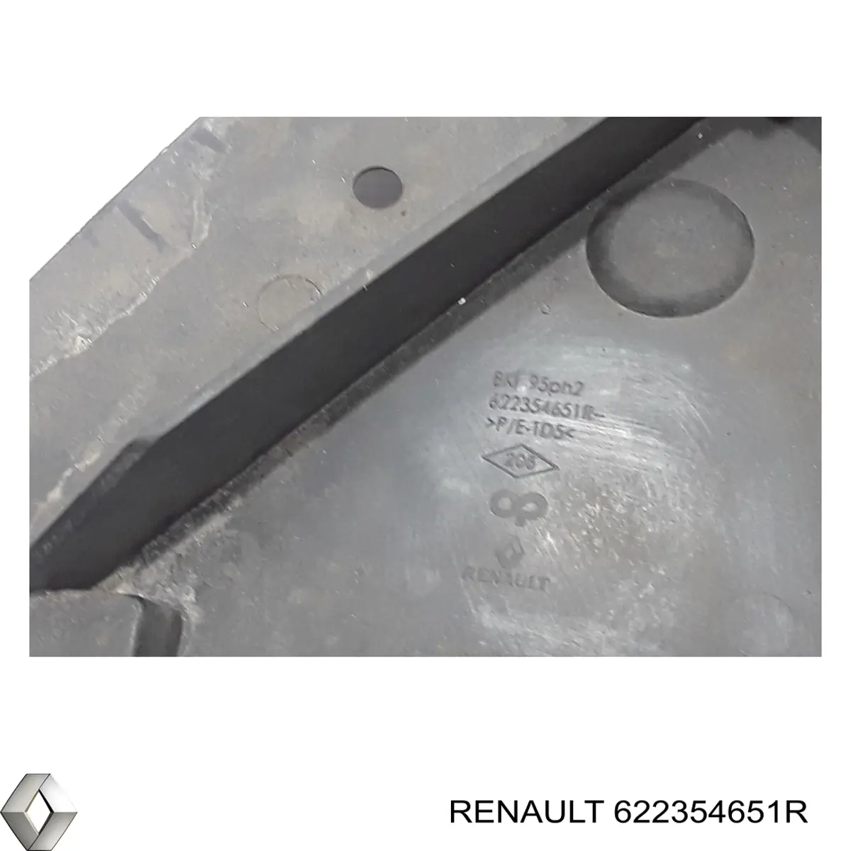 Кенгурятник Renault (RVI) 622354651R ціна, від 89.37 USD