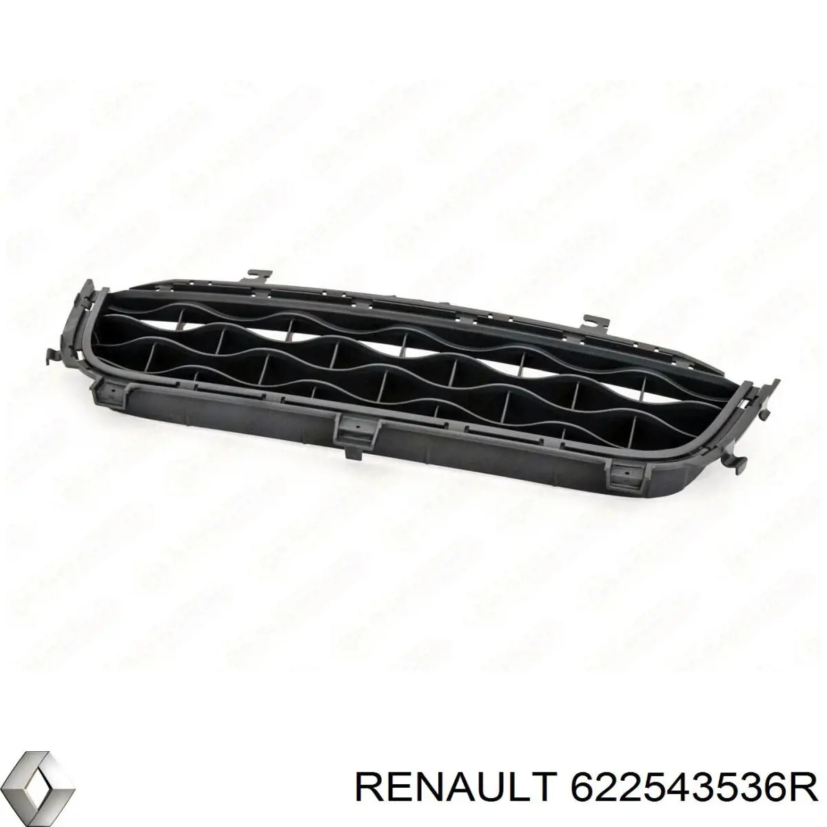 Купити 622543536R Renault (RVI) Решітка переднього бампера, центральна