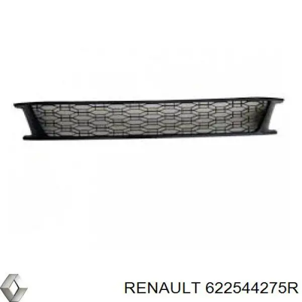  Решітка переднього бампера, центральна Renault SANDERO 2