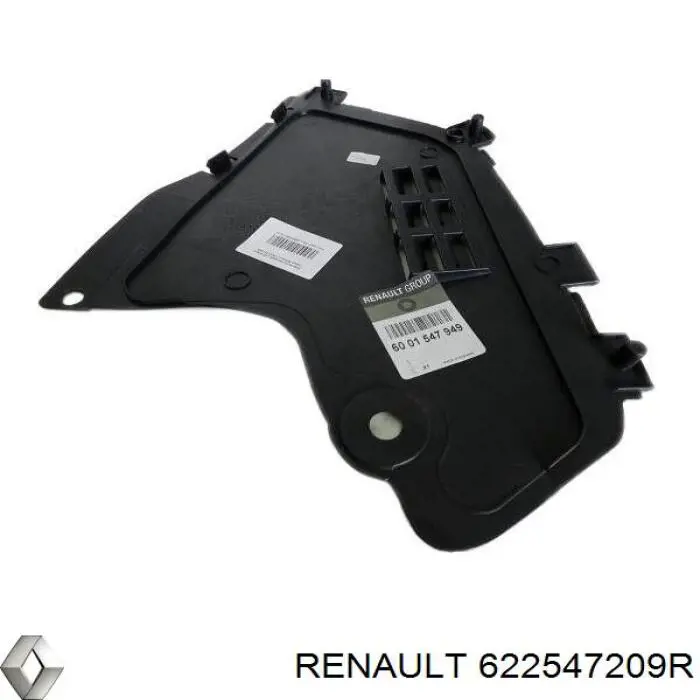 Купити 622547209R Renault (RVI) Решітка переднього бампера, центральна