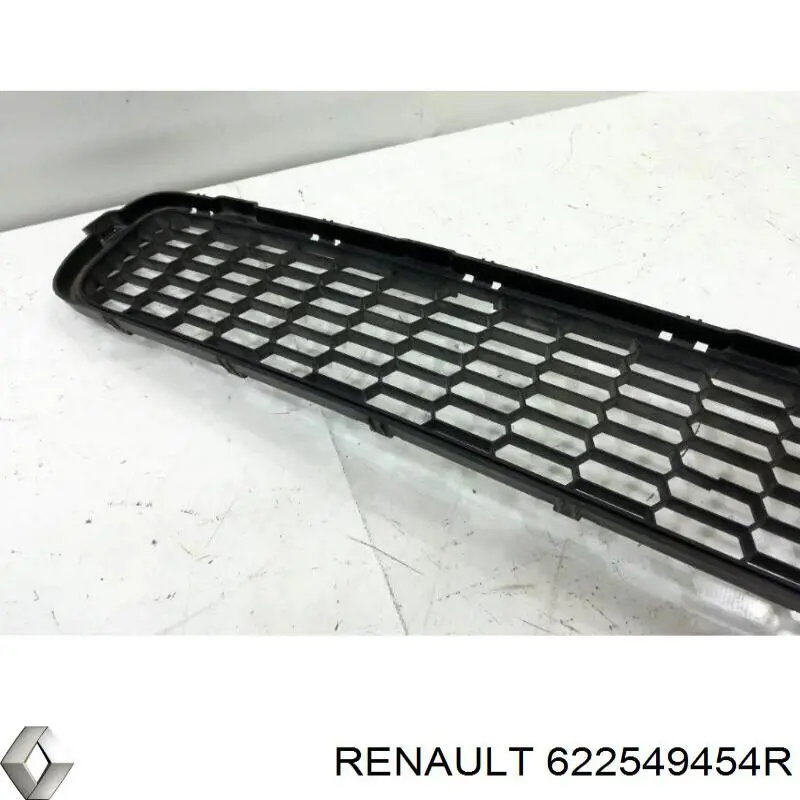 Решітка переднього бампера, центральна Renault (RVI) 622549454R ціна, від 107.23 USD