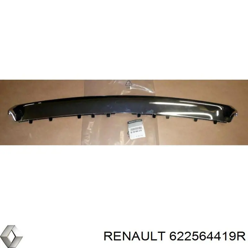 Молдинг решітки радіатора Renault Fluence (B3) (Рено Флюенс)