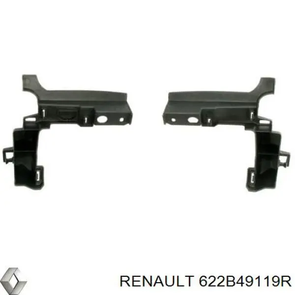 Кронштейн бампера переднього Renault (RVI) 622B49119R ціна, від 62.35 USD