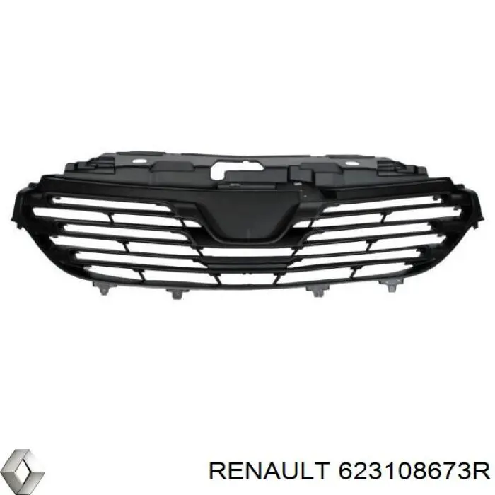 Решетка радиатора renault trafic 14-19 хромована, стан нової на Renault Trafic III 