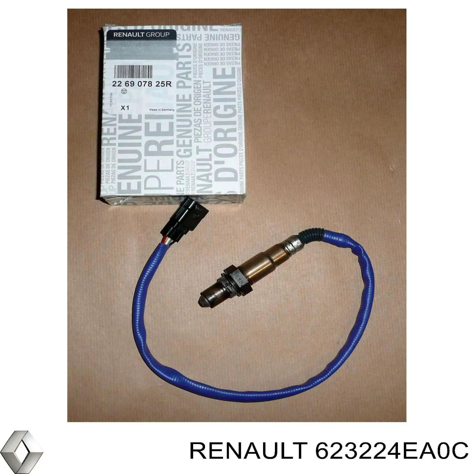 Жалюзі радіатора охолодження 623224EA0C Renault (RVI)