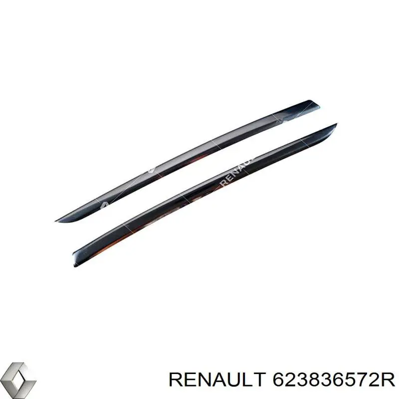 Купити 623836572R Renault (RVI) Молдинг решітки радіатора, верхній