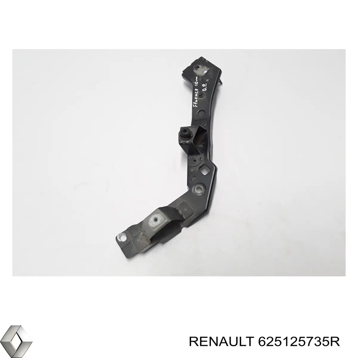 Супорт радіатора правий/монтажна панель кріплення фар на Renault Fluence (B3)