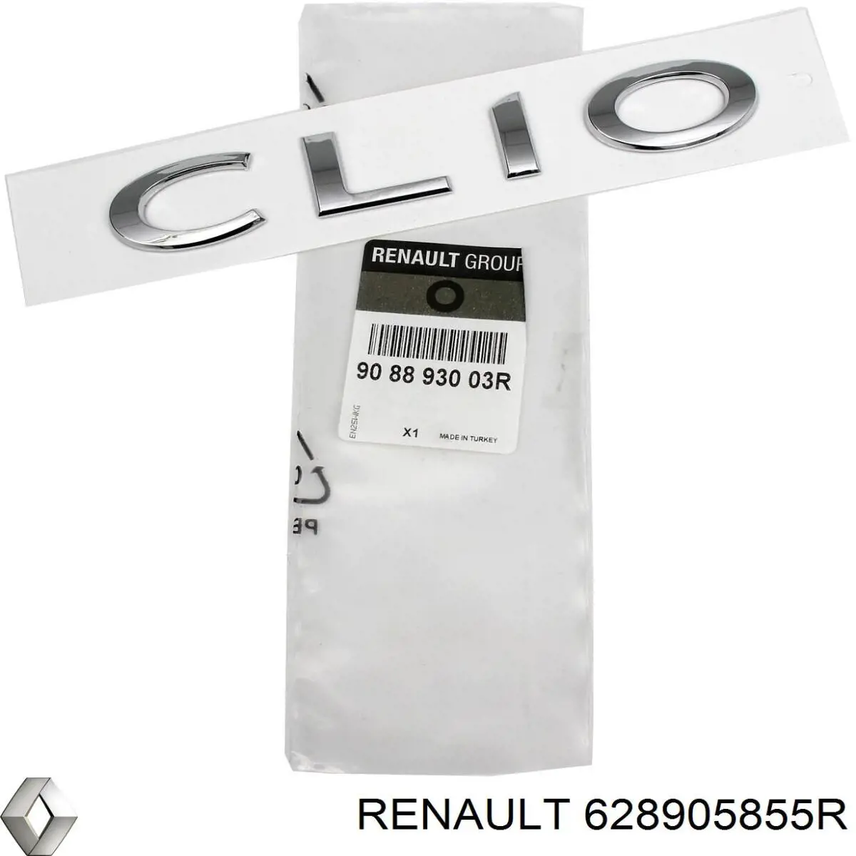 Емблема решітки радіатора 628905855R Renault (RVI)
