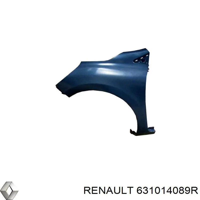 Ліве переднє крило Renault (RVI) 631014089R ціна, від 22.86 USD