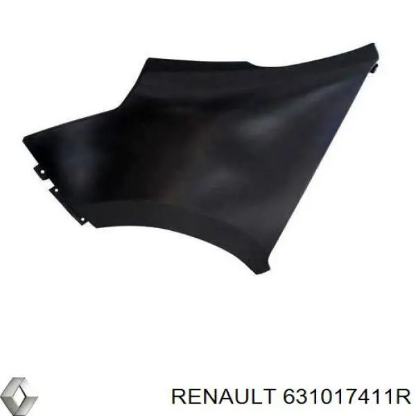 631017411R Renault (RVI) Переднє ліве крило