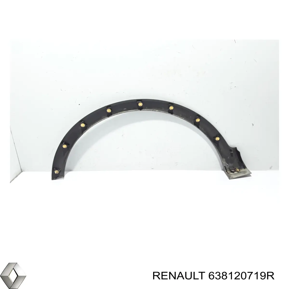 Молдинг передньої арки колеса, правий Renault (RVI) 638120719R ціна, від 30.80 USD