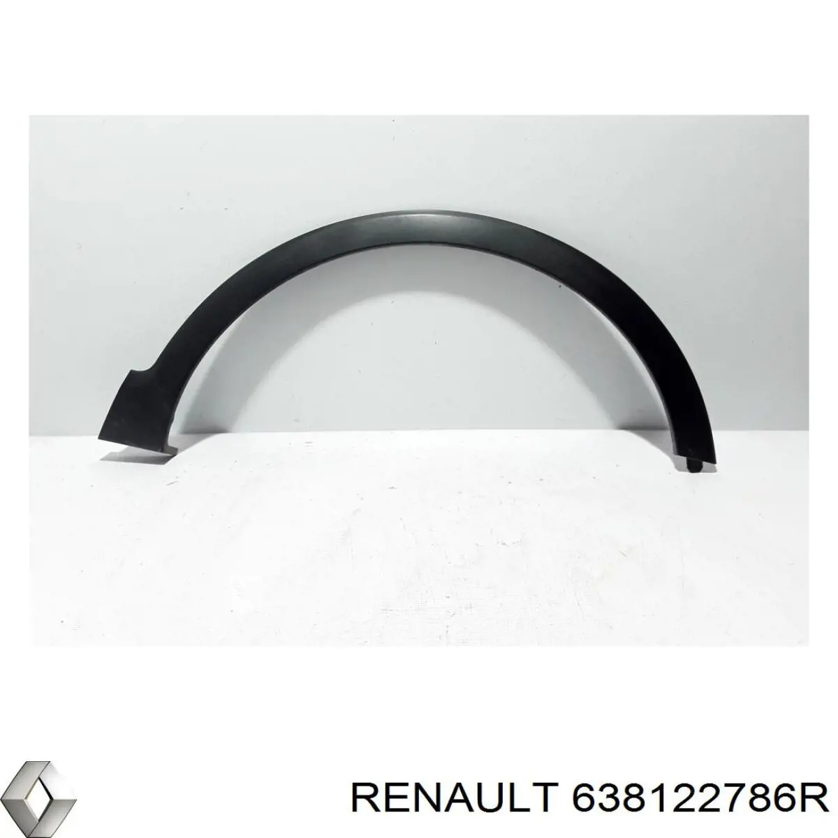 638122786R Renault (RVI) Молдинг арки крила переднього, правий