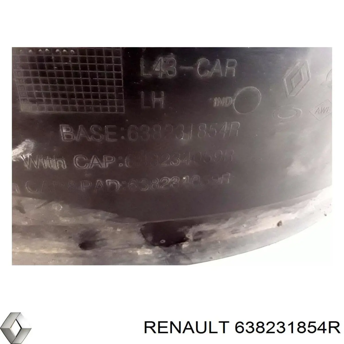  Підкрилок передній лівий Renault Latitude 