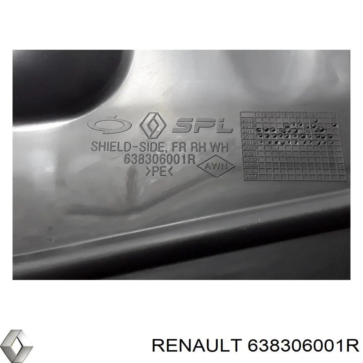  Renault (RVI) 638306001R ціна, від 162.58 USD