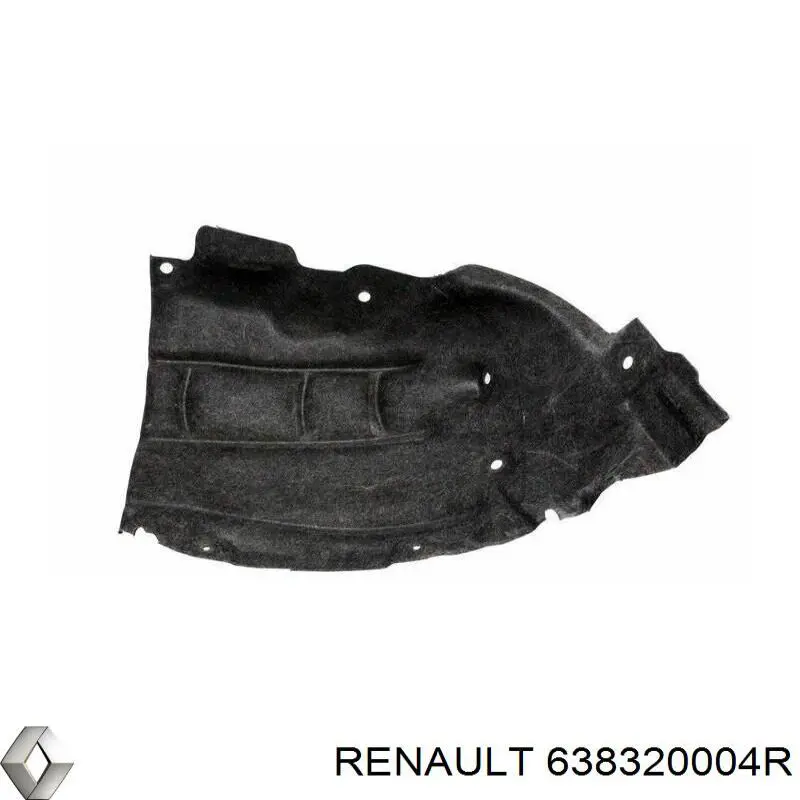 Підкрилок переднього крила, правий 638320004R Renault (RVI)