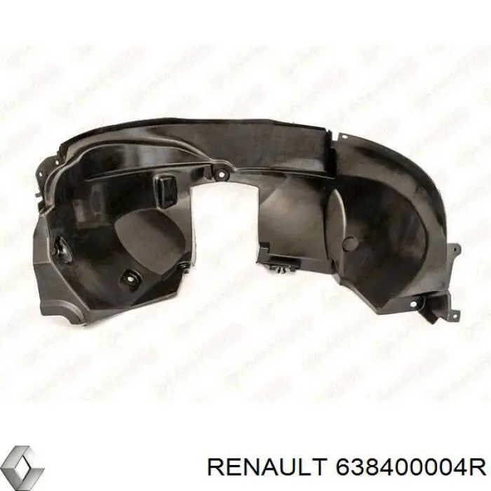 Підкрилок передній правий 638400004R Renault (RVI)