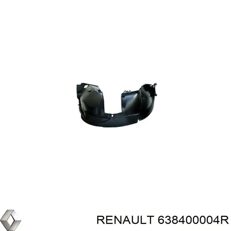 Купити 638400004R Renault (RVI) Підкрилок передній правий
