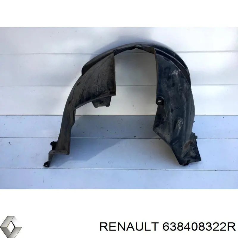 638408322R Renault (RVI) Підкрилок переднього крила, правий